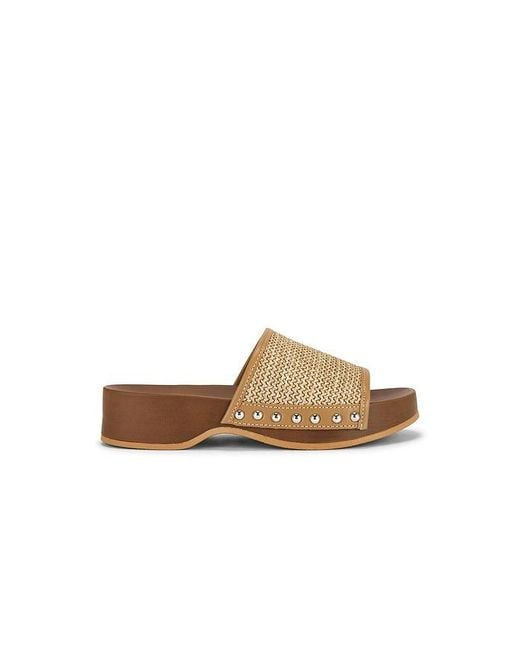 Seychelles White Fantasy Raffia Sandal