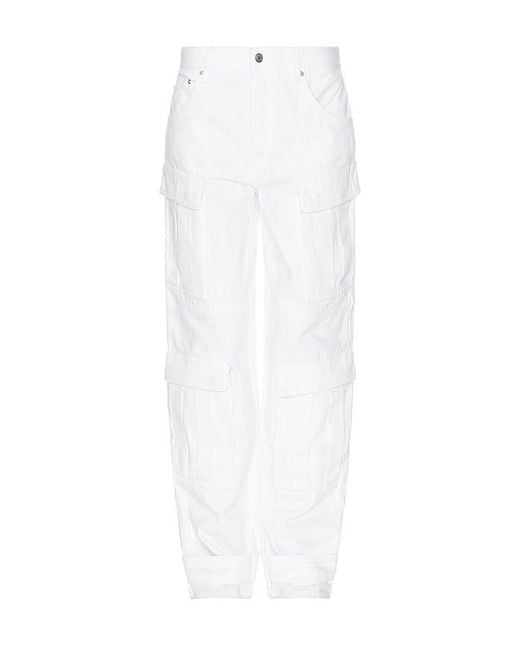 GRLFRND White Lex Cargo Jeans