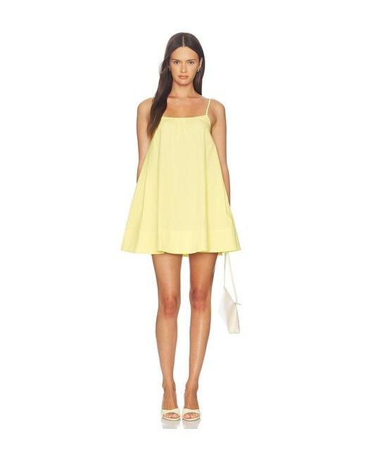 Solid & Striped Yellow The Lindsay Dress
