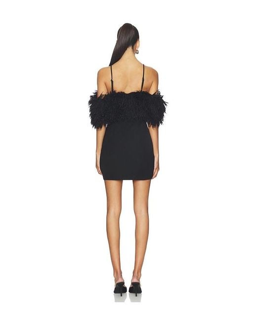 Line & Dot Black Vesper Mini Dress
