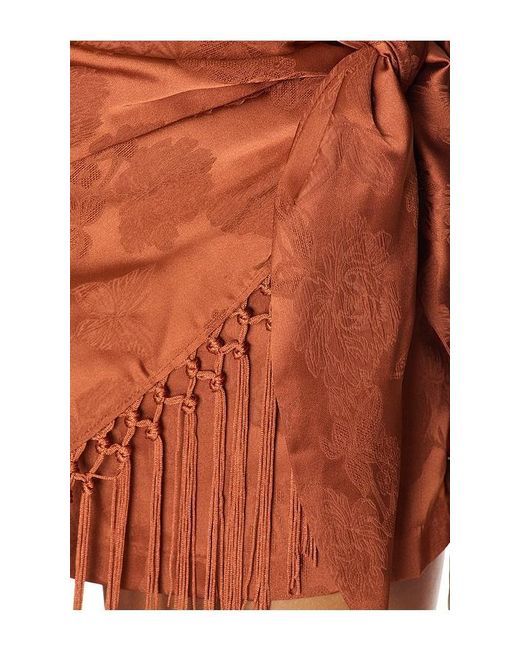 Amanda Uprichard Orange Marrakesh Romper