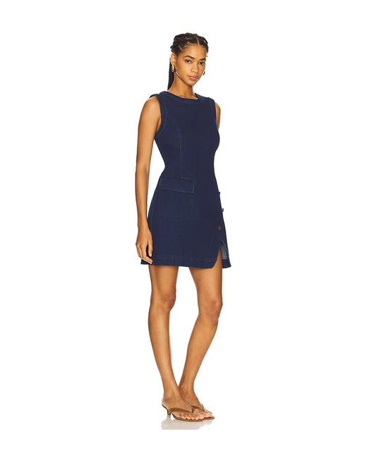Steve Madden Blue Minikleid Audrina