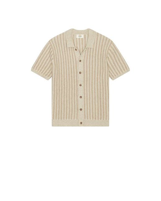 Suéter Con Botones Wyatt En Talla (También En M, S) Marine Layer de hombre de color White