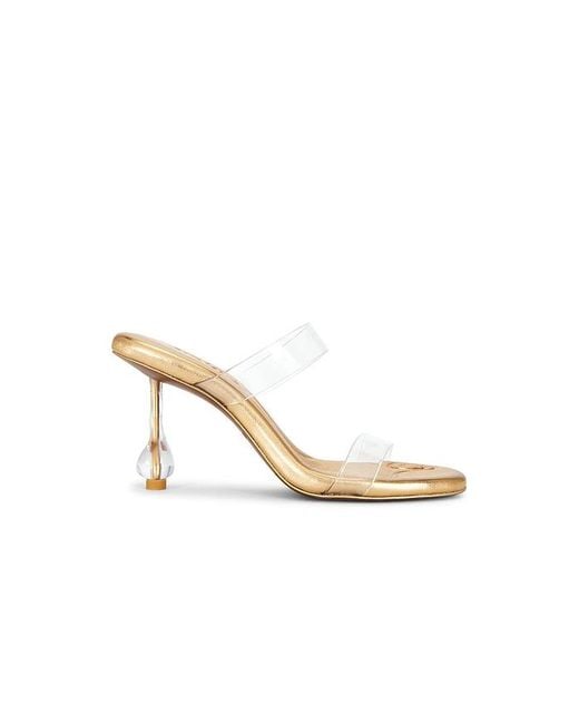 Cult Gaia White Demi Sandal