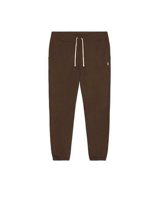 Polo Ralph Lauren Brown Rl Fleece Sweatpant for men