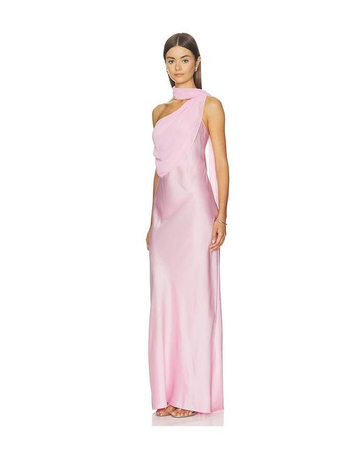Amanda Uprichard Pink Myra Dress
