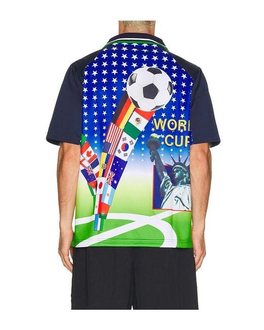 Pleasures Blue Flags Jersey for men