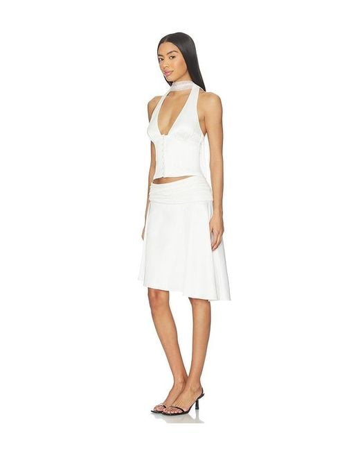 MAJORELLE White Celeste Top