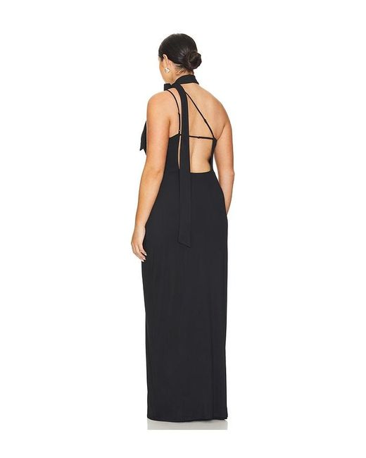 AFRM Black Savoy Dress