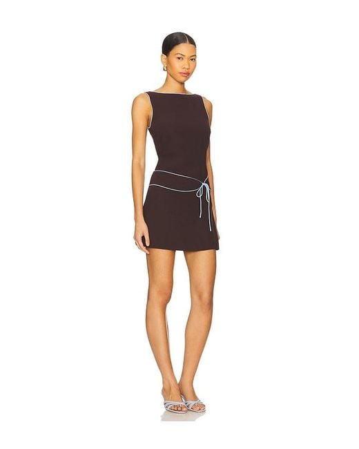 Amanda Uprichard Black X Revolve Scotlyn Dress