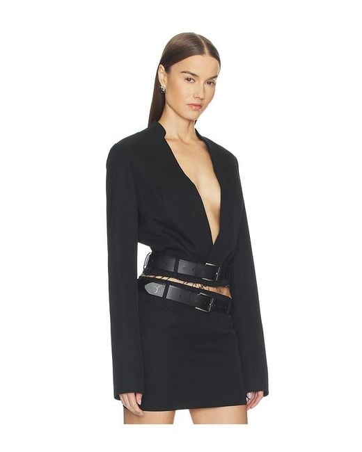 Jade Cropper Black Cropped Blazer