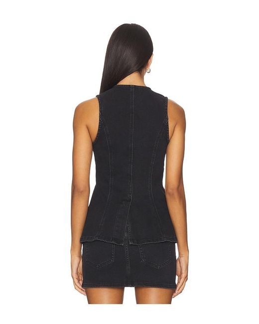 MORE TO COME Black Maeve Top
