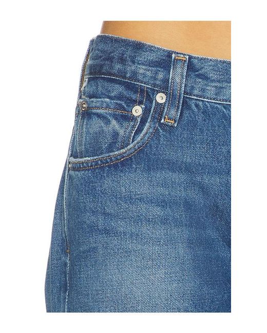 Citizens of Humanity Blue Faye Vintage Straight Jeans