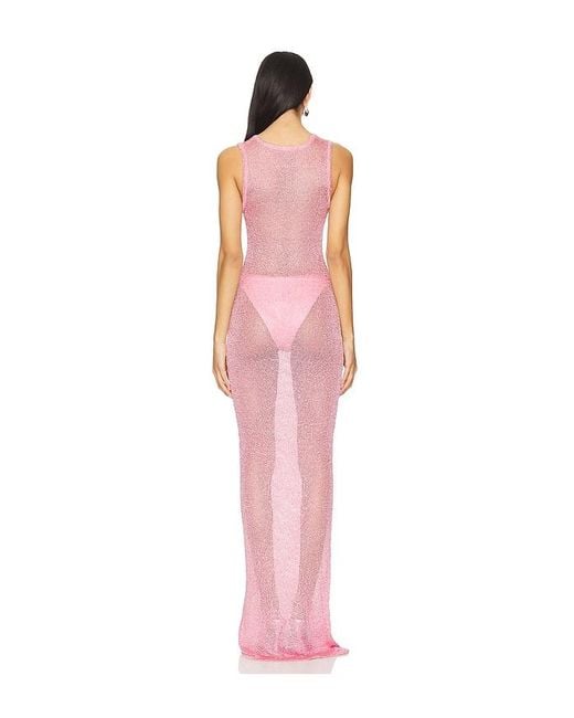 superdown Pink Alix Maxi Dress
