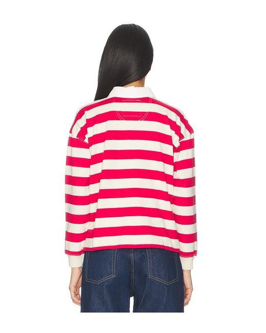 Mother Red The Boxy Match Polo