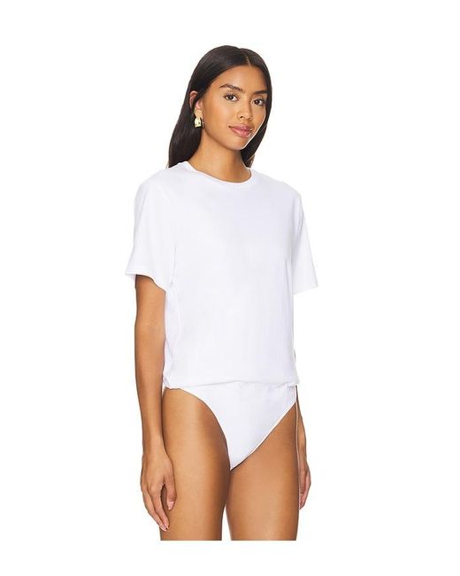 Clique White Walker Bodysuit