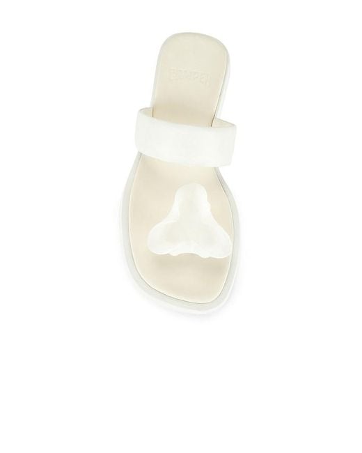 Camper White Dana Sandal