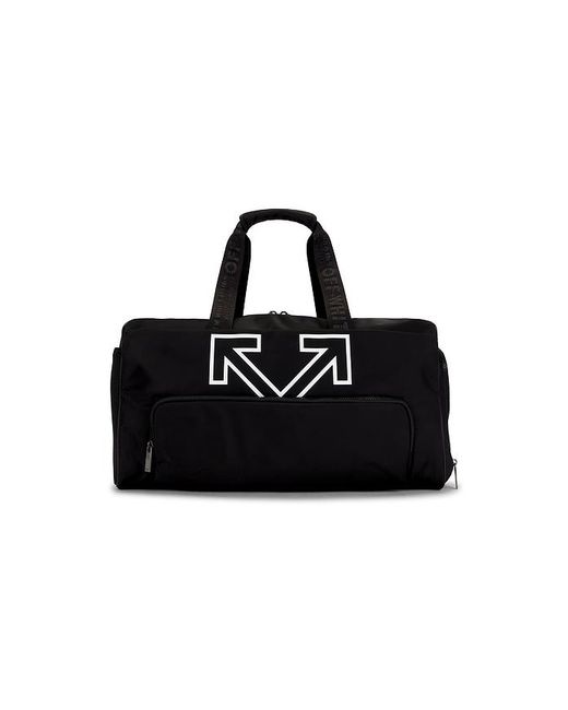 Off-White c/o Virgil Abloh Black Heritage Gym Bag for men