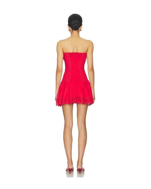 Charo Ruiz Red Julisse Short Dress