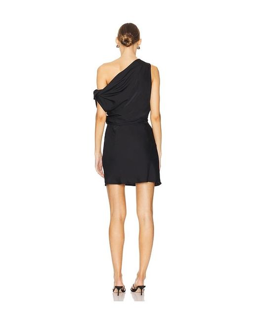 SNDY'S Black Calissa Mini Dress
