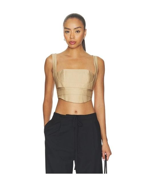 AFRM Blue Kendra Top
