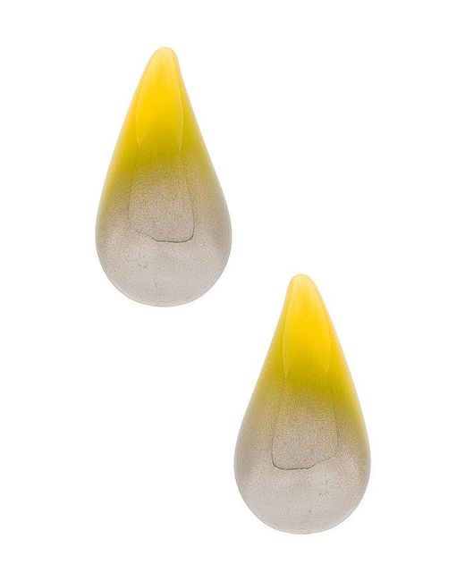 8 Other Reasons Yellow Tear Drop Earrings