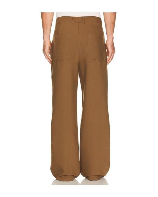 KROST Brown 5-Pocket Trouser for men