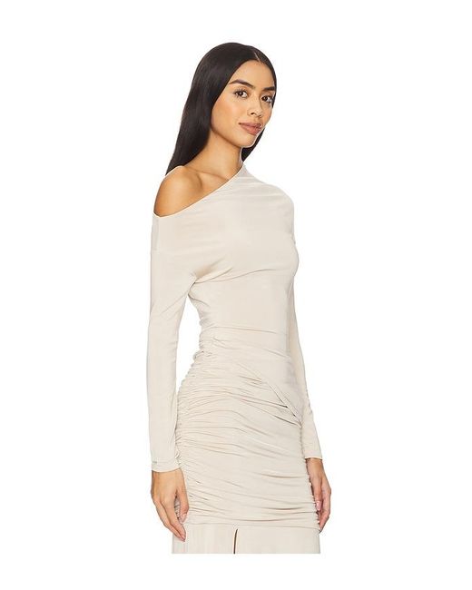 LBLC The Label Natural Amina Top