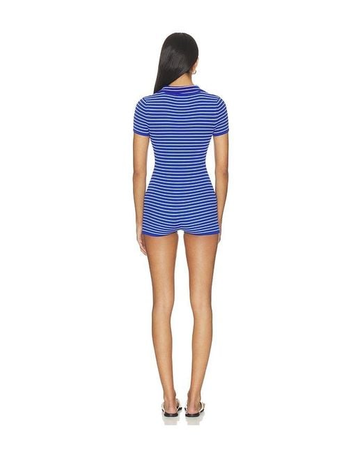 MORE TO COME Blue Clementine Romper