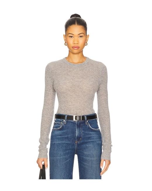 Citizens of Humanity Blue Alessia Crewneck Sweater