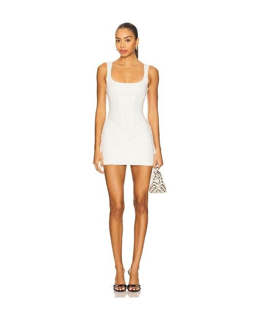 Nana Jacqueline White Mirella Dress