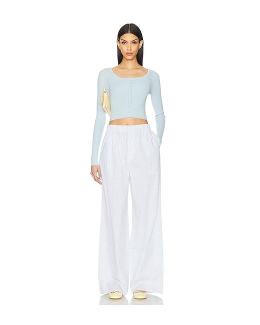 Lovers + Friends White Swift Pant