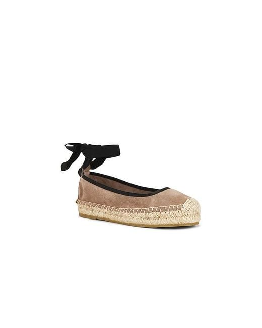 LPA White Camellia Espadrille