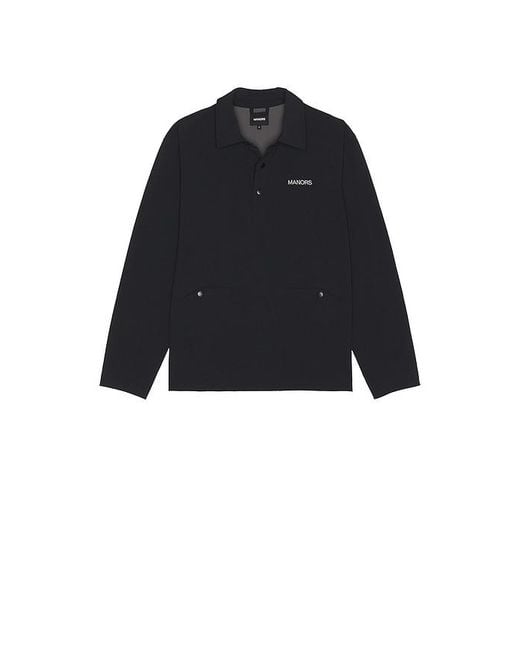 Manors Golf Blue Recycled Greenskeeper Jacket for men