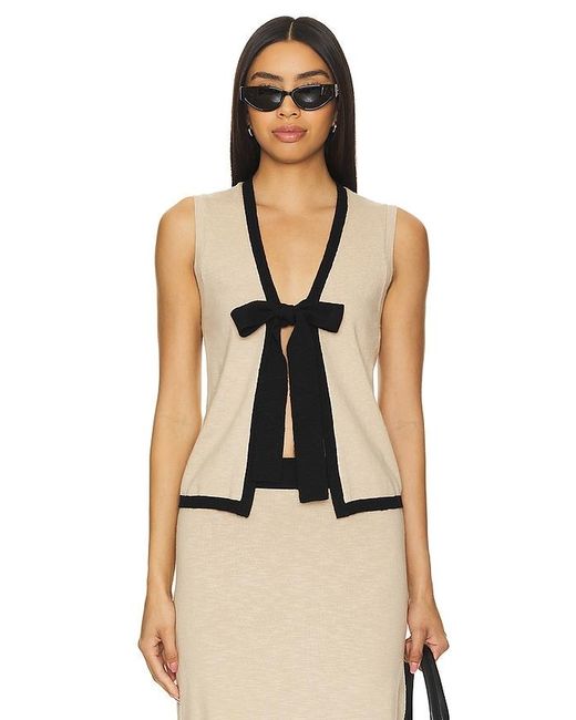 Lovers + Friends Natural Tammy Top