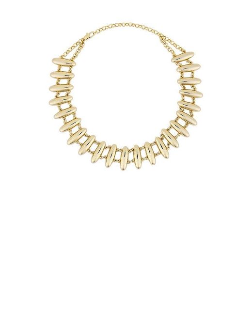 Luv Aj Metallic Milan Bead Stud Necklace
