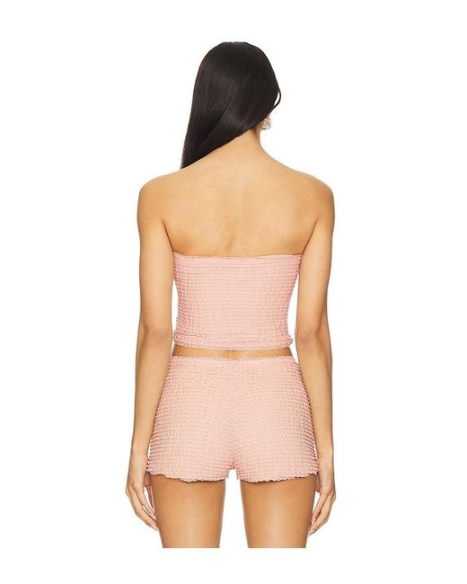 Show Me Your Mumu Pink X Revolve Nicki Tube Top