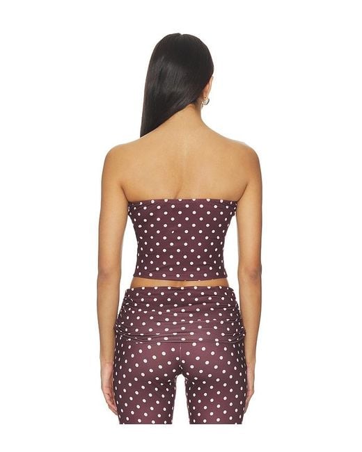 Tiger Mist Multicolor Vali Polka Dot Top