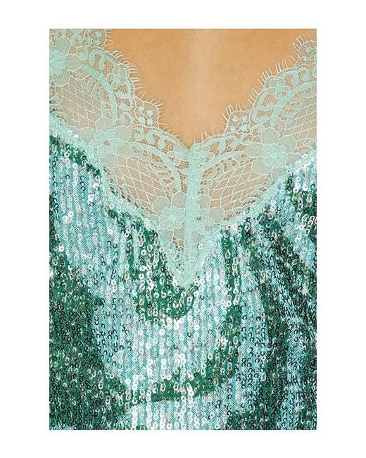 Le Superbe Green Lace Cami