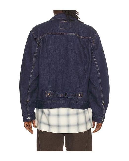 Levi's Blue Type I Trucker Jacket for men