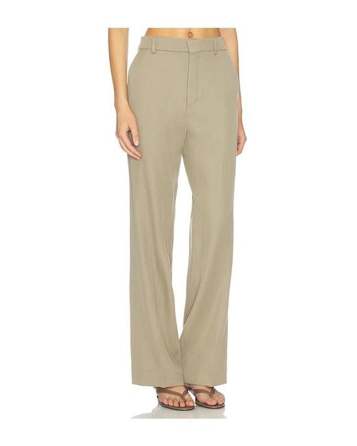 HOMMEGIRLS Natural Straight Leg Pant