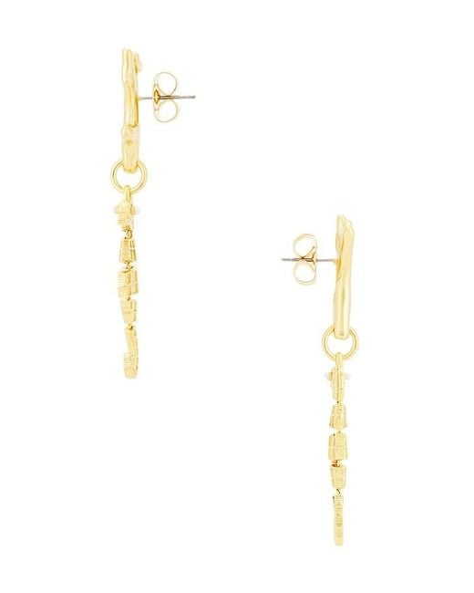 Brinker & Eliza White Tidal Earrings