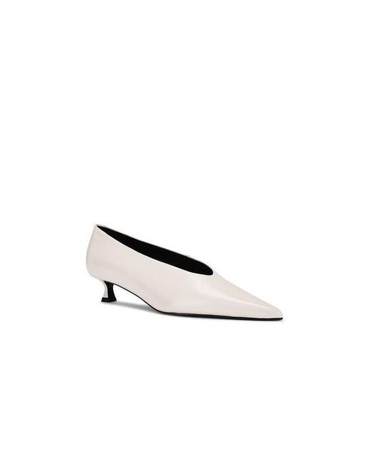 Tony Bianco White Cherry Pump