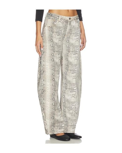 Lioness White Horseshoe Jeans