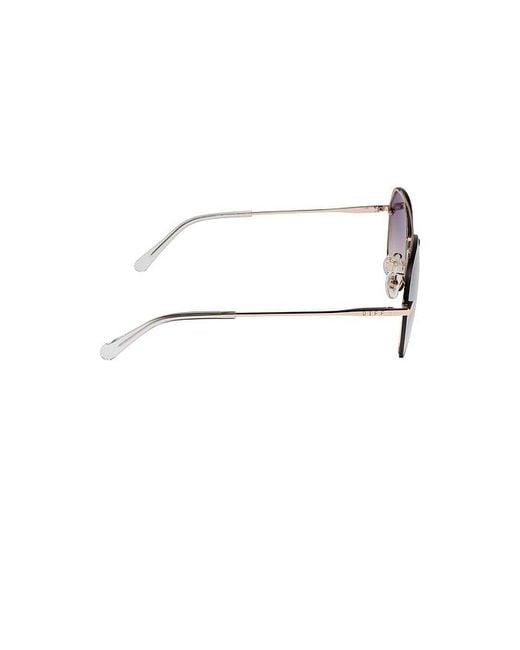 DIFF Blue Lenox Sunglasses