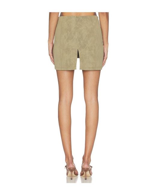 With Jean Natural Leo Skirt