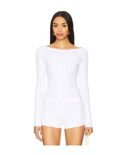 Cou Cou Intimates White The Bateau Top