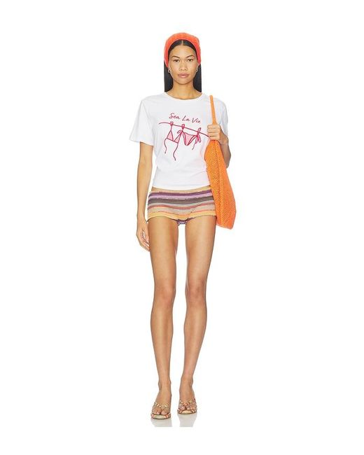 Sunny Somewhere White Sea La Vie Everyday Tee