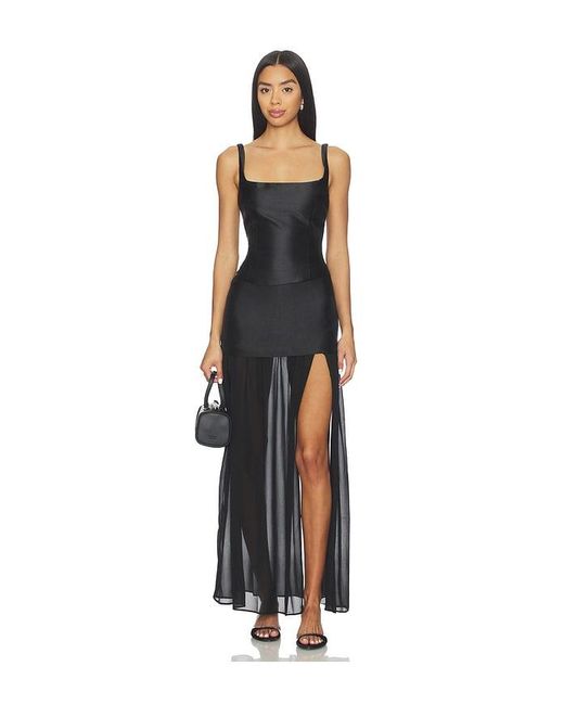 Amanda Uprichard Black Jacksonville Top