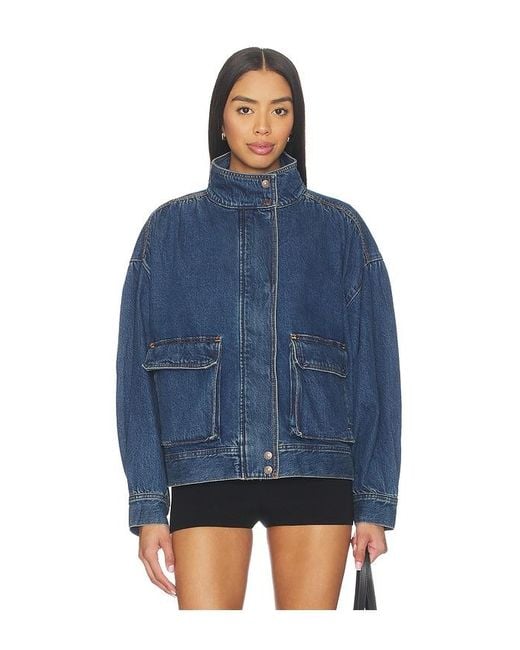 Levi's Blue Blouson Trucker